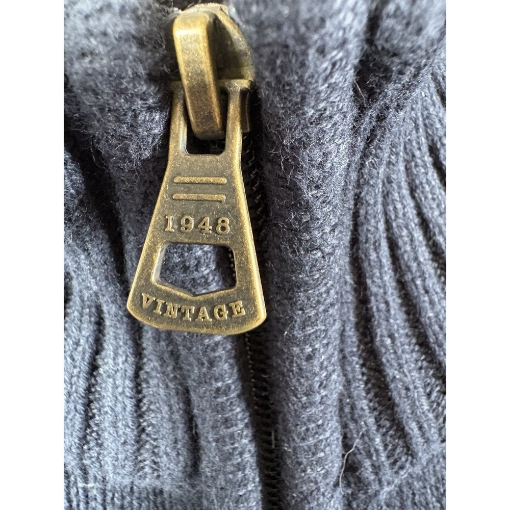 Original weatherproof vintage holiday sweater size 2xl 1/4 zip - Picture 5 of 9